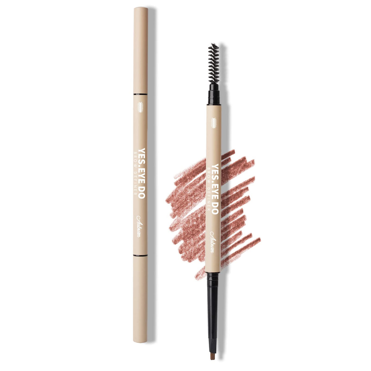 Yes.Eye Do Auburn Eyebrow Pencil - Automatic Precision Pen With Brush, Water-Resistant, Long-Lasting