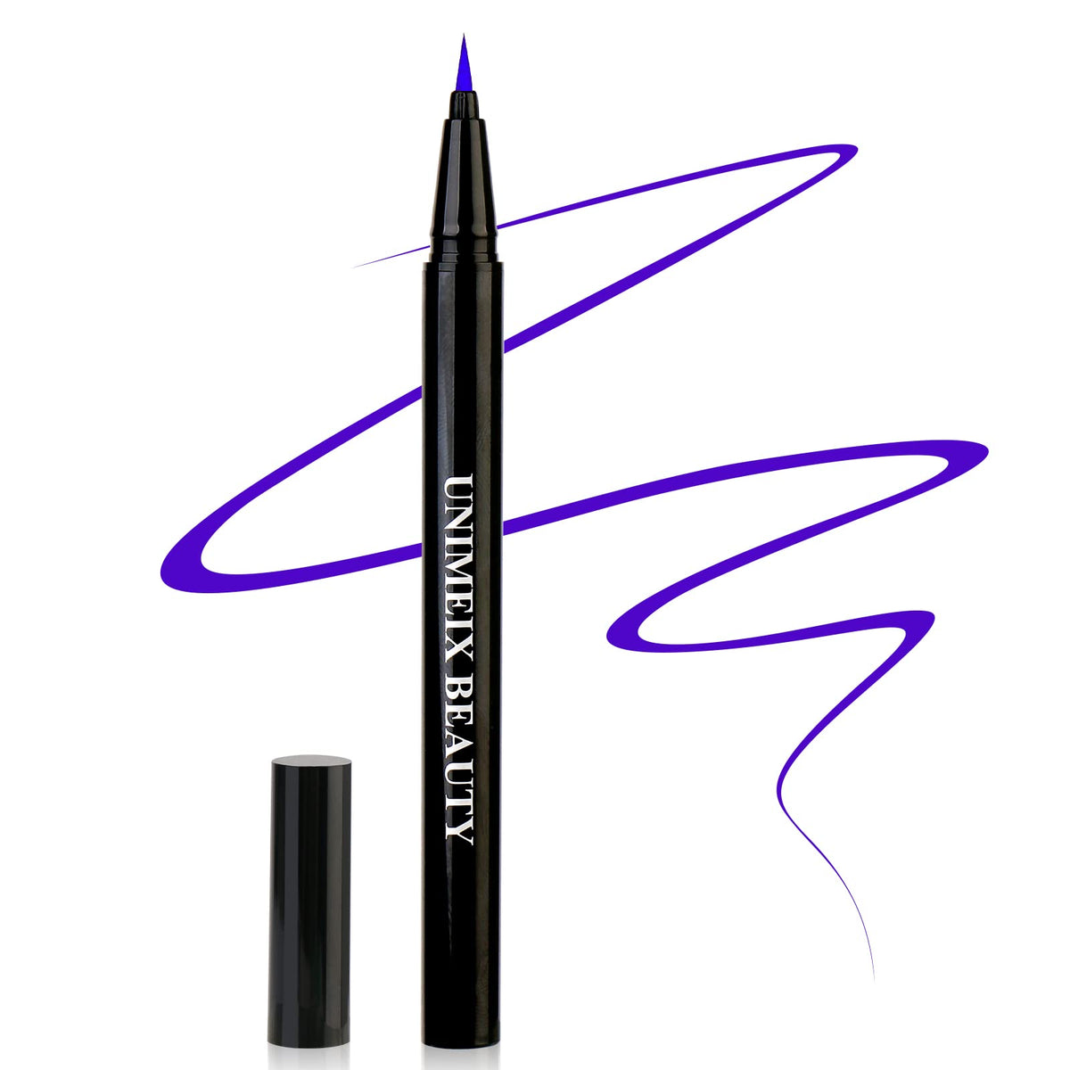 Unimeix Amethyst Waterproof Liquid Eyeliner Pen - Precise All Day Makeup 1 Count