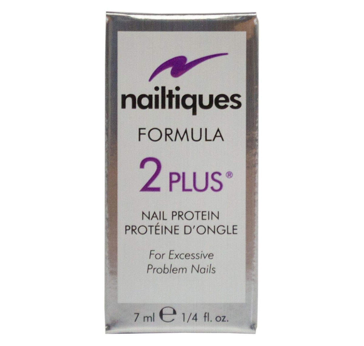 Nailtiques Formula Plus #2 Nail Treatment - 0.25 Fl Oz - Strengthens Weak Nails