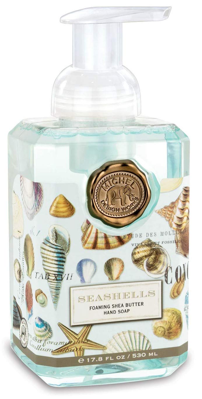 Michel Design Works Foaming Hand Soap - Seashells Scented, Luxurious And Refreshing