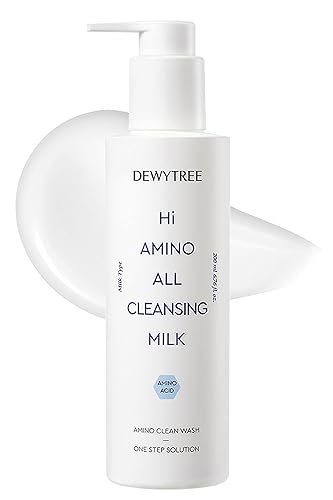 Dewytree Hi Amino Cleansing Milk - Hydrating Exfoliating Cleanser For Sensitive Skin (6.76Fl Oz)