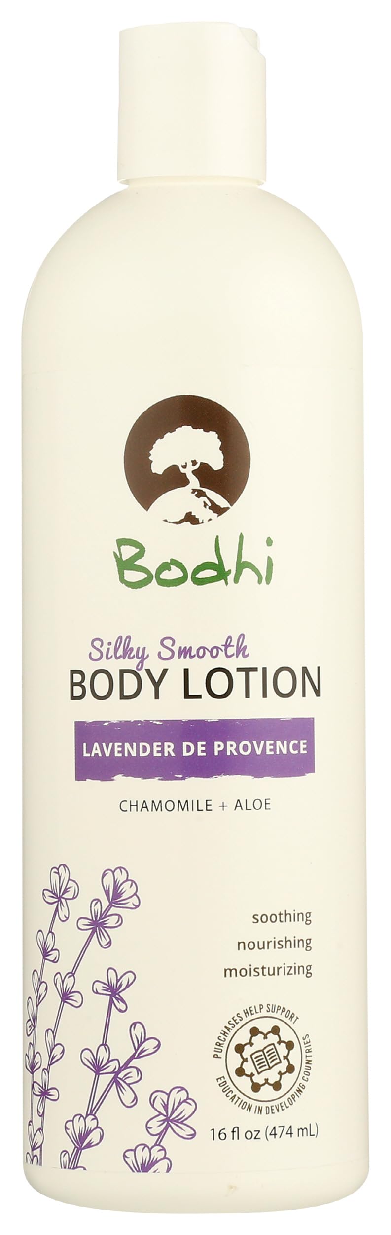 Bodhi Handmade Soap Lavender De Provence Body Lotion, 13 Fl Oz - Moisturizing & Natural