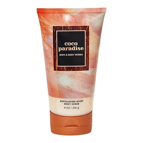 Bath & Body Works Coco Paradise 8Oz Creamy Body Scrub - Exfoliating & Hydrating Scrub