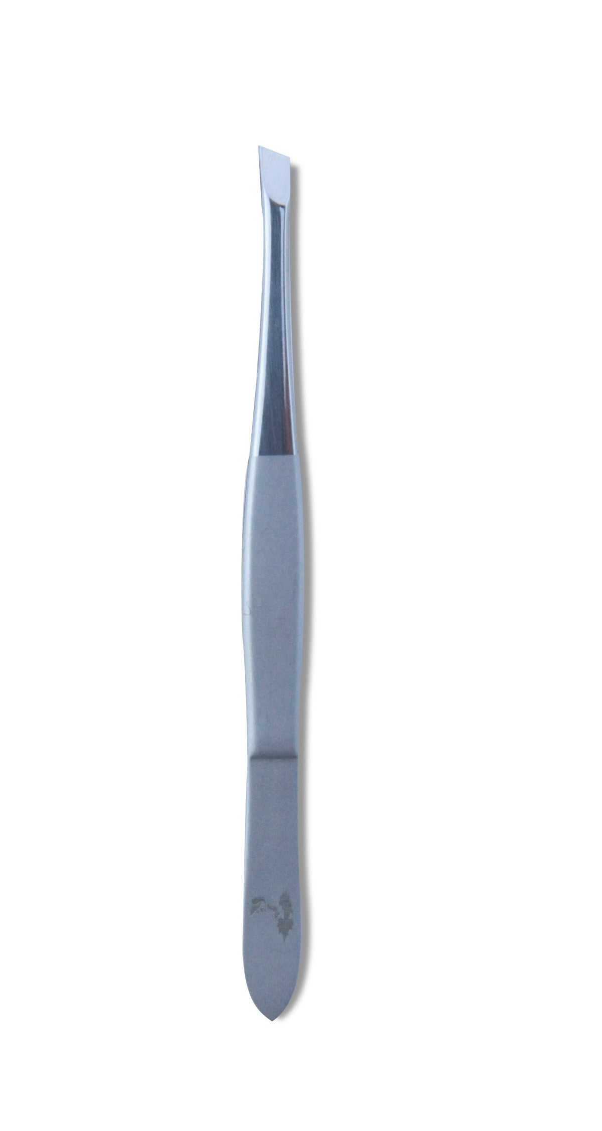 Slant Tip Stainless Steel Tweezers - Precision Tool By Toilettree Products, Silver Finish