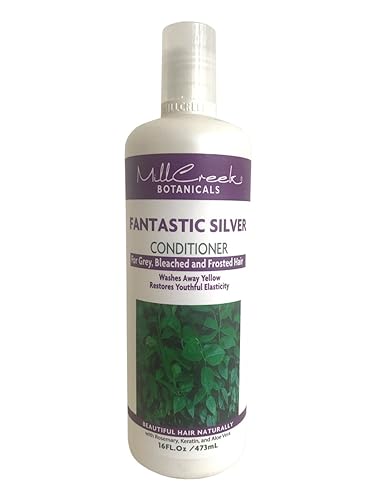 Mill Creek Silver Conditioner - 16 Fl. Oz. Moisturizing Hair Care For Shiny, Healthy Hair