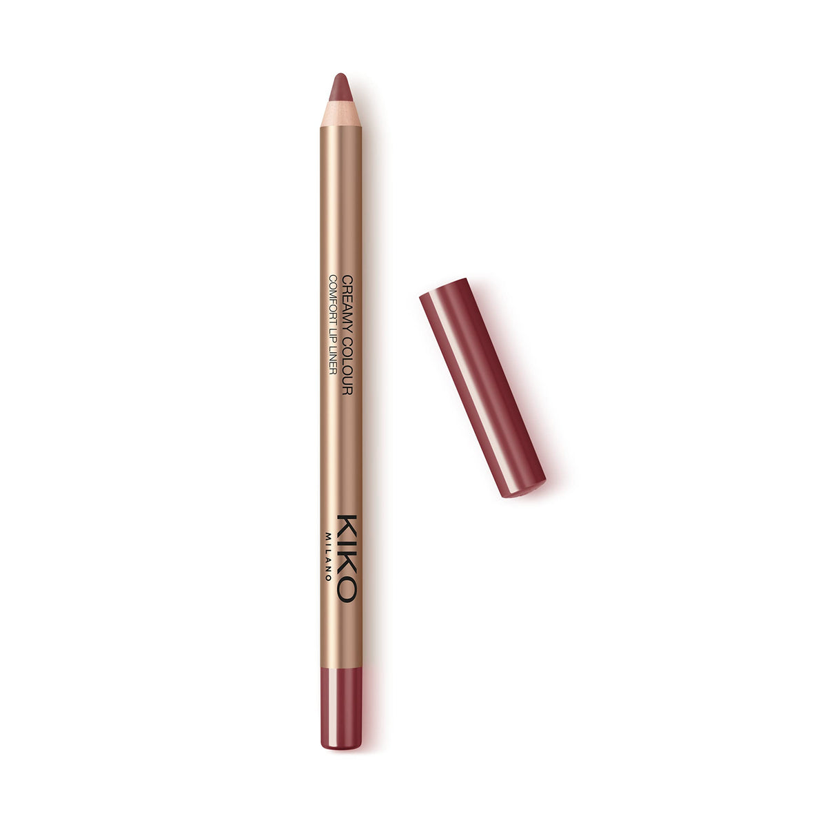 KIKO MILANO Creamy Colour Comfort Lip Liner 10 - Long-lasting Rose Tea Lip Pencil