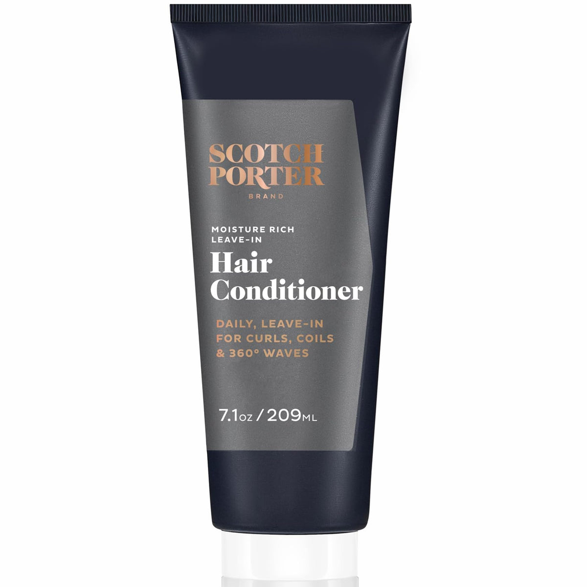 Scotch Porter Leave-In Conditioner For Men | Moisture Rich, Vegan, Paraben & Sulfate Free, 7.1Oz