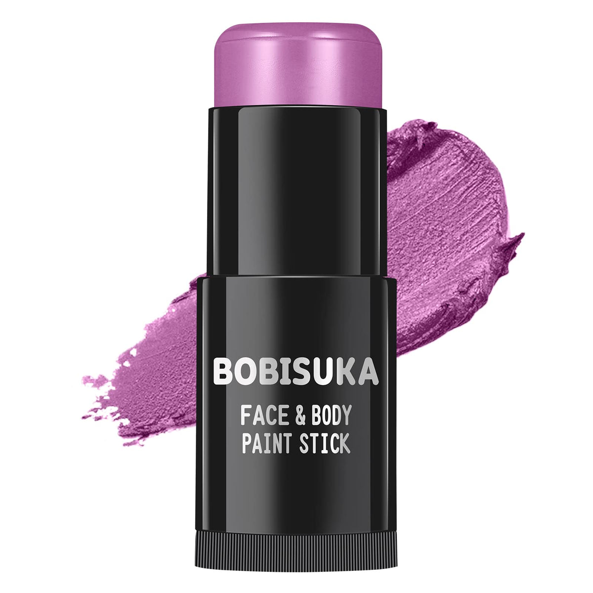 Bobisuka Purple Face Body Paint Stick - Waterproof Cream For Cosplay, Halloween, & Sports Makeup