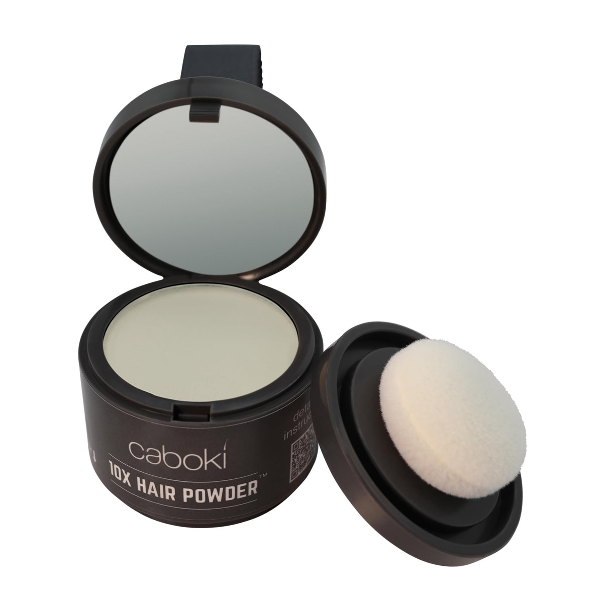 Caboki Thinning Hair Powder - Talc-Free Silver White For Root Touch Up & Gray Coverage