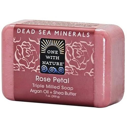 One With Nature Naked Rose Bar Soap - 96 Ounce, Luxurious Skin Care, All-Natural