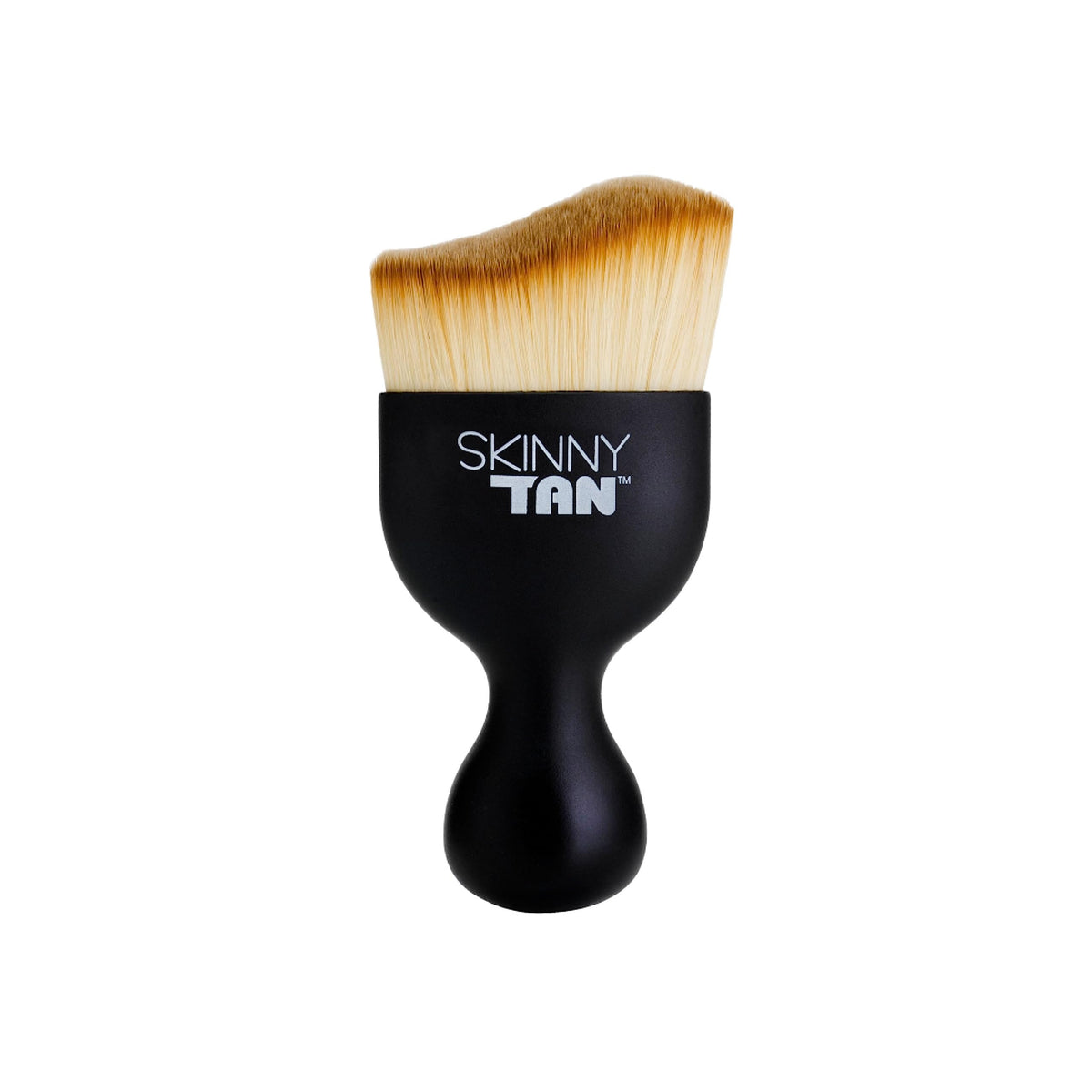 Skinny Tan Miracle Tanning Brush  Premium and UltraSoft Synthetic Bristles  Unique Ergonomically Shaped Tool  Perfect for Br