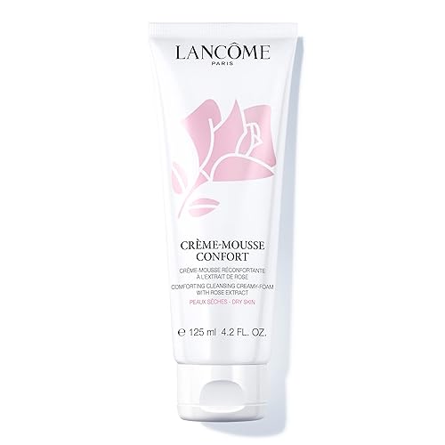 Lancôme Créme Mousse Confort Facial Cleanser with Rosehip Oil - 4.2 Fl Oz Makeup Remover