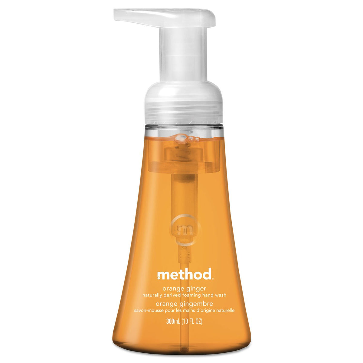 Method Foaming Hand Wash, Orange Ginger, 10 Oz Pump Bottle - 1 Count