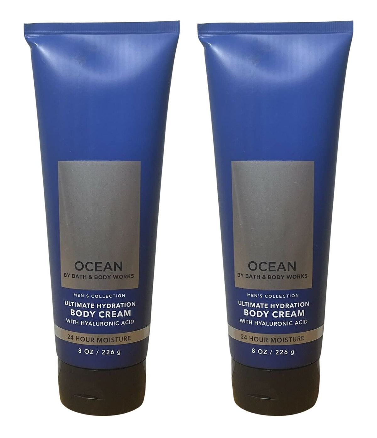 Bath & Body Works Ocean Men'S Collection Ultra Shea Body Cream 8 Oz - Hydration 2 Pack