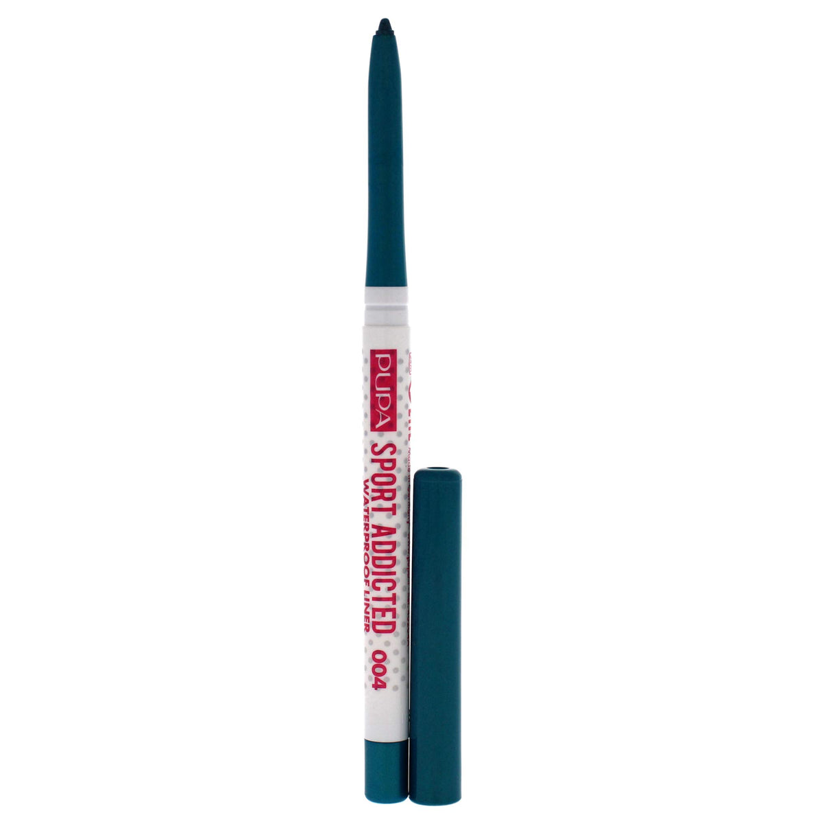 Pupa Milano Sport Addicted Waterproof Eyeliner, Sporty Emerald, Long Lasting, 0.012 Oz