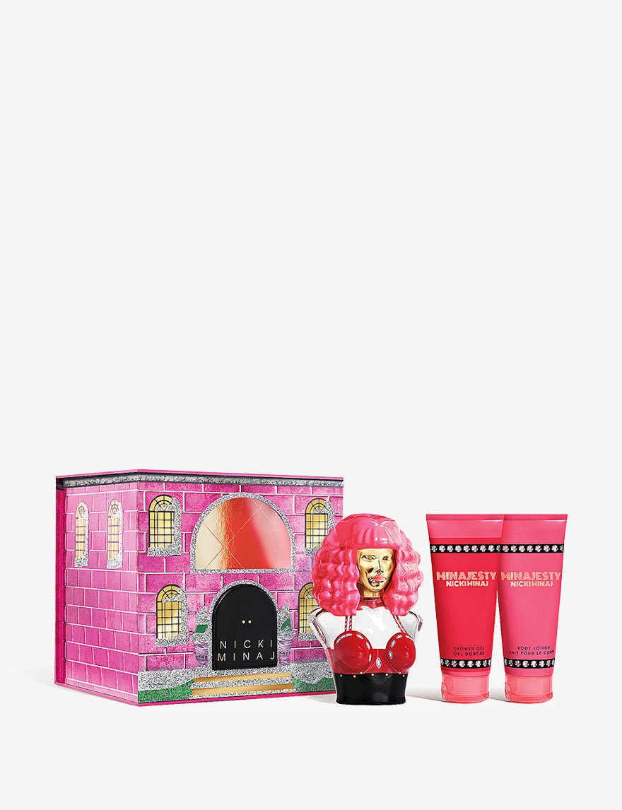 Nicki Minaj Minajesty Coffret Set: Eau De Parfum 100Ml + Lotion & Shower Gel 3Pcs