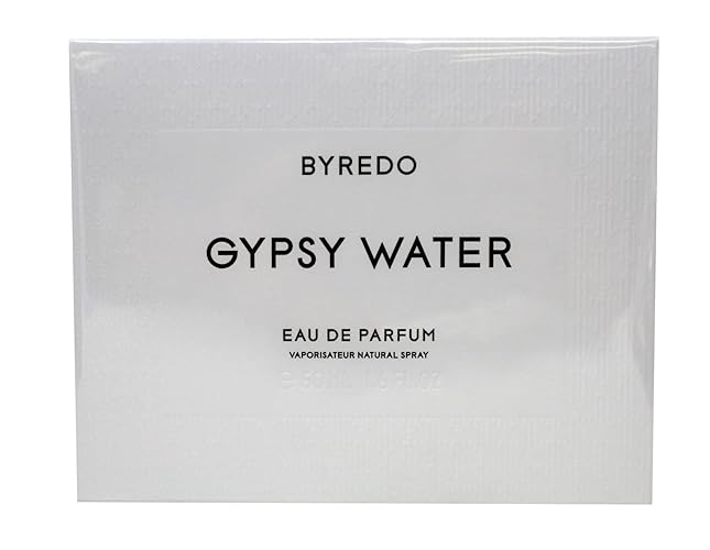 Byredo Gypsy Water Eau De Parfum Spray 50Ml - Unisex Fragrance, Fresh & Earthy Aroma