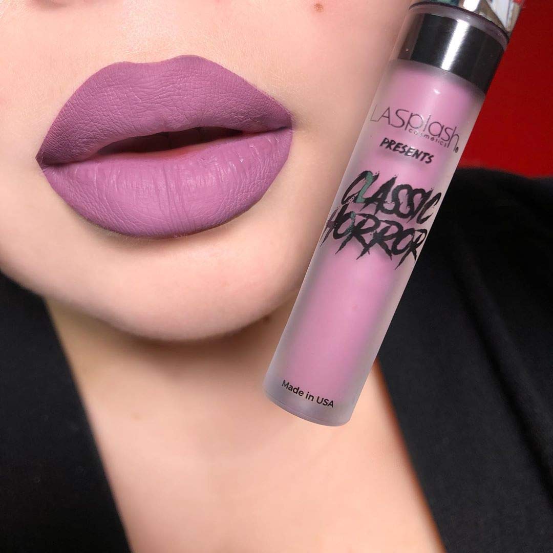 La Splash Waterproof Liquid Matte Lipstick - Classic Hollywood Horror Collection (Mina)