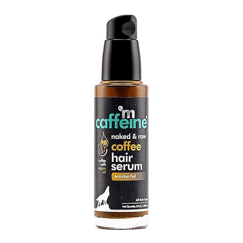 Mcaffeine Coffee Hair Serum - Nourishes Scalp, Strengthens Roots, Frizz-Free & Shiny, 1.69 Oz