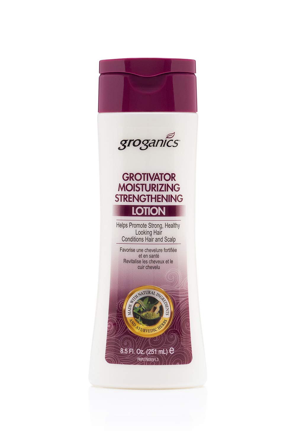 Groganics Grotivator Growth Moisturizing Lotion, 8 Fl Oz - Nourishing Hair Growth Formula