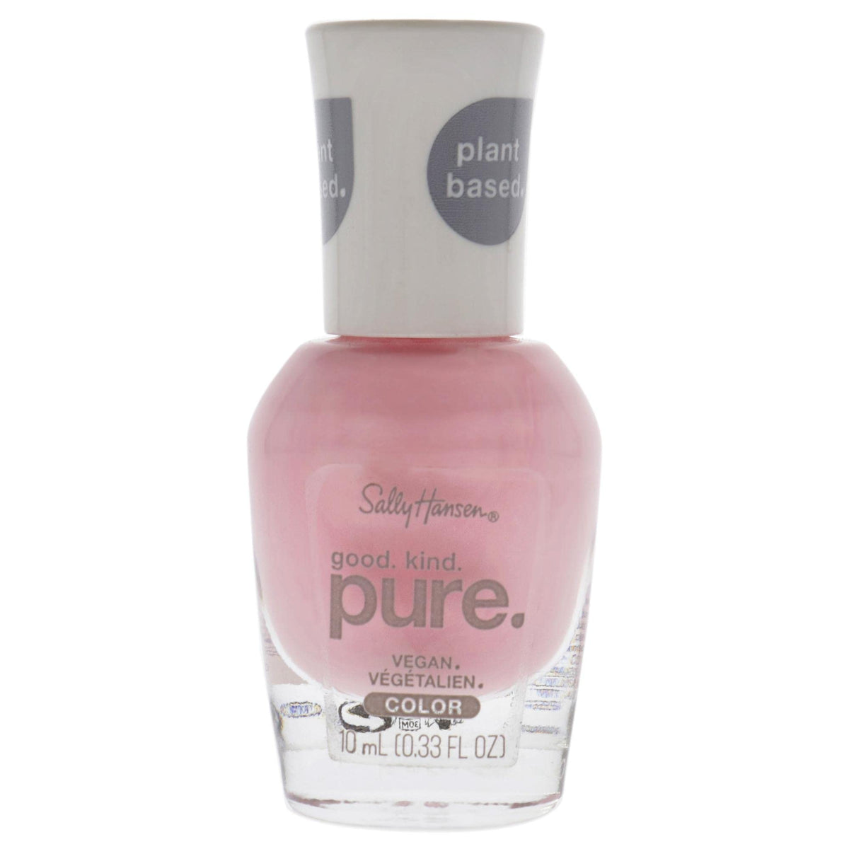 Sally Hansen Good Kind Pure Vegan Nail Polish - 404 Pink Sand, 0.33 Fl Oz, Limited Edition