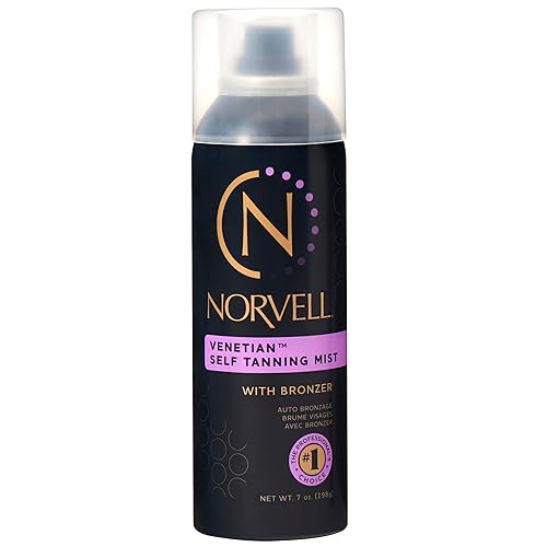 Norvell Venetian Sunless Tanning Mist - Instant Bronzer Airbrush Spray, 7 Fl. Oz.