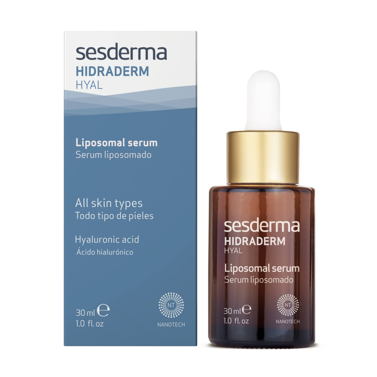 Sesderma Hidraderm Hyal Serum - Extreme Hydration With Triple Hyaluronic Acid, 1 Fl Oz