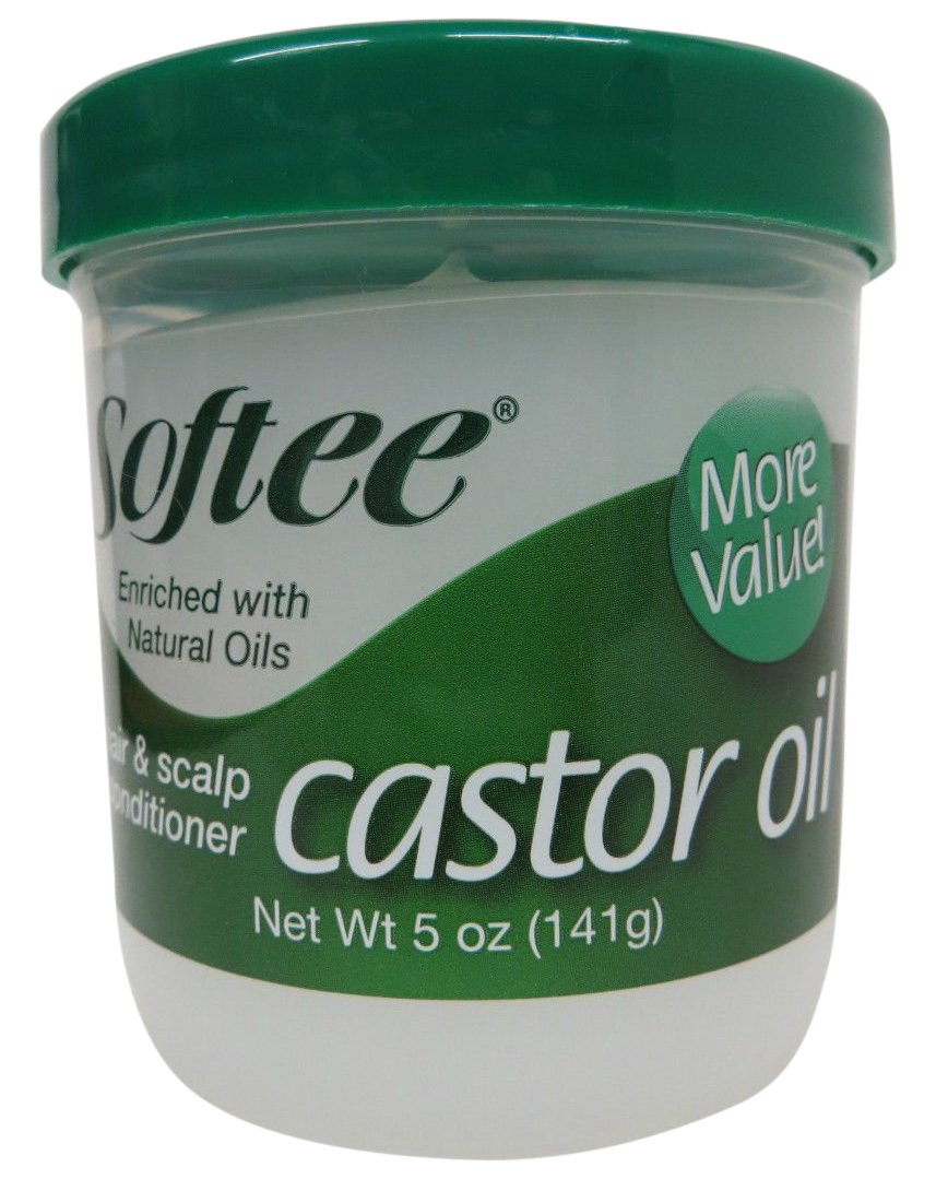 Softee Castor Oil Hair & Scalp Conditioner, 5 Fl Oz - Nourishing Moisture For Healthy Hair