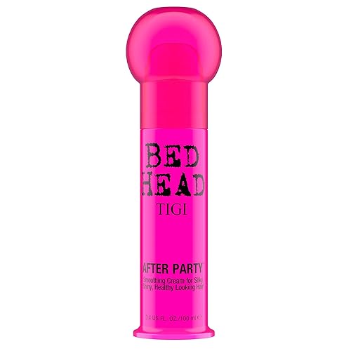 Tigi Bed Head After The Party Smoothing Cream, 3.4 Oz, Pack Of 2 For Frizz Control