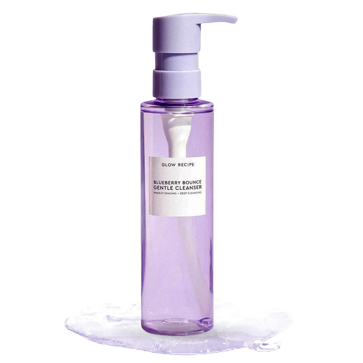 Glow Recipe Blueberry Bounce Exfoliating Face Wash - Hydrating Cleanser & Makeup Remover, 160Ml