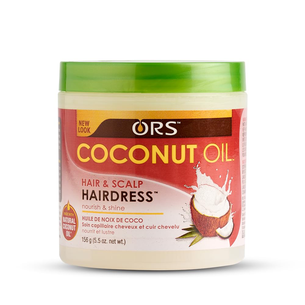 Ors Coconut Oil Hair And Scalp Hairdress, 5.5 Oz - Moisturizing Hair Care Solution