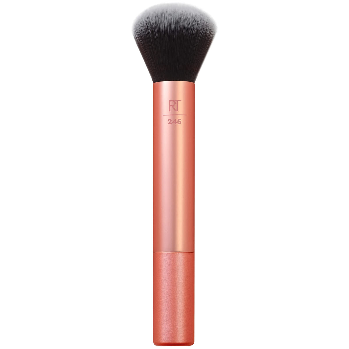 Real Techniques Flawless Finish Face Makeup Brush - Streak Free, Cruelty Free, Orange