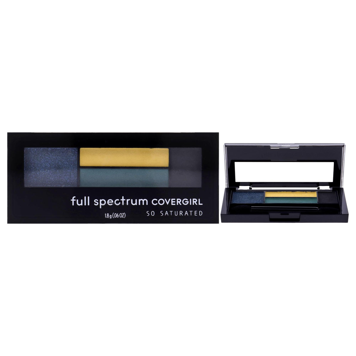 COVERGIRL So Saturated Quad Palette  Eclipse  006 Ounce  4 Shades