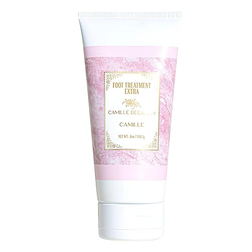 Camille Beckman Extra Moisturizing Foot Treatment Cream, 6 Ounce - Hydrating Care For Dry Feet