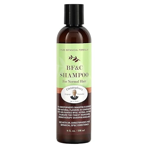 Dr. Christopher'S Bf & C Shampoo, 8 Fl Oz - Natural Hair Care Formula For Healthy Scalp