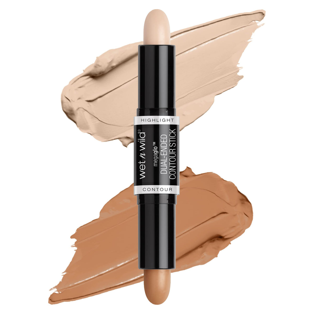 Wet N Wild Megaglo Dual-Ended Contour Stick - Medium/Tan, Cruelty-Free, 1 Count