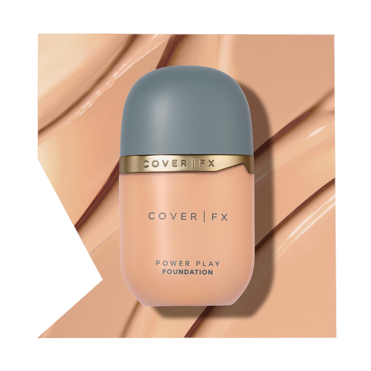 Cover Fx Power Play Foundation M3 - Waterproof, Full Coverage, Natural Matte Finish, 1 Fl Oz