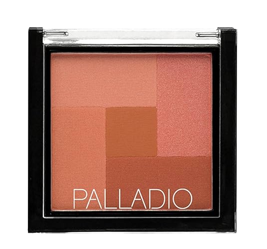 Palladio 2-In-1 Blush & Bronzer, Silky Smooth Face Makeup, Desert Rose, 0.3 Oz