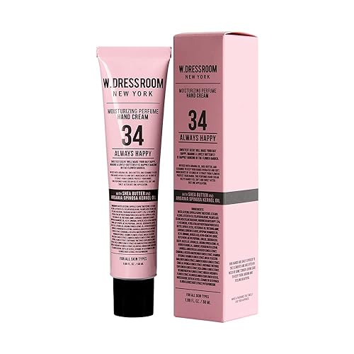 W.Dressroom No.34 Moisturizing Hand Cream, Non-Greasy Korean Lotion, Travel Size 1.69 Fl Oz