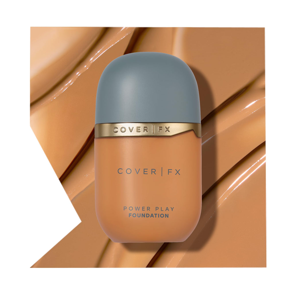 Cover Fx Power Play Foundation T2 - Full Coverage, Waterproof, Natural Matte Finish, All Skin Types