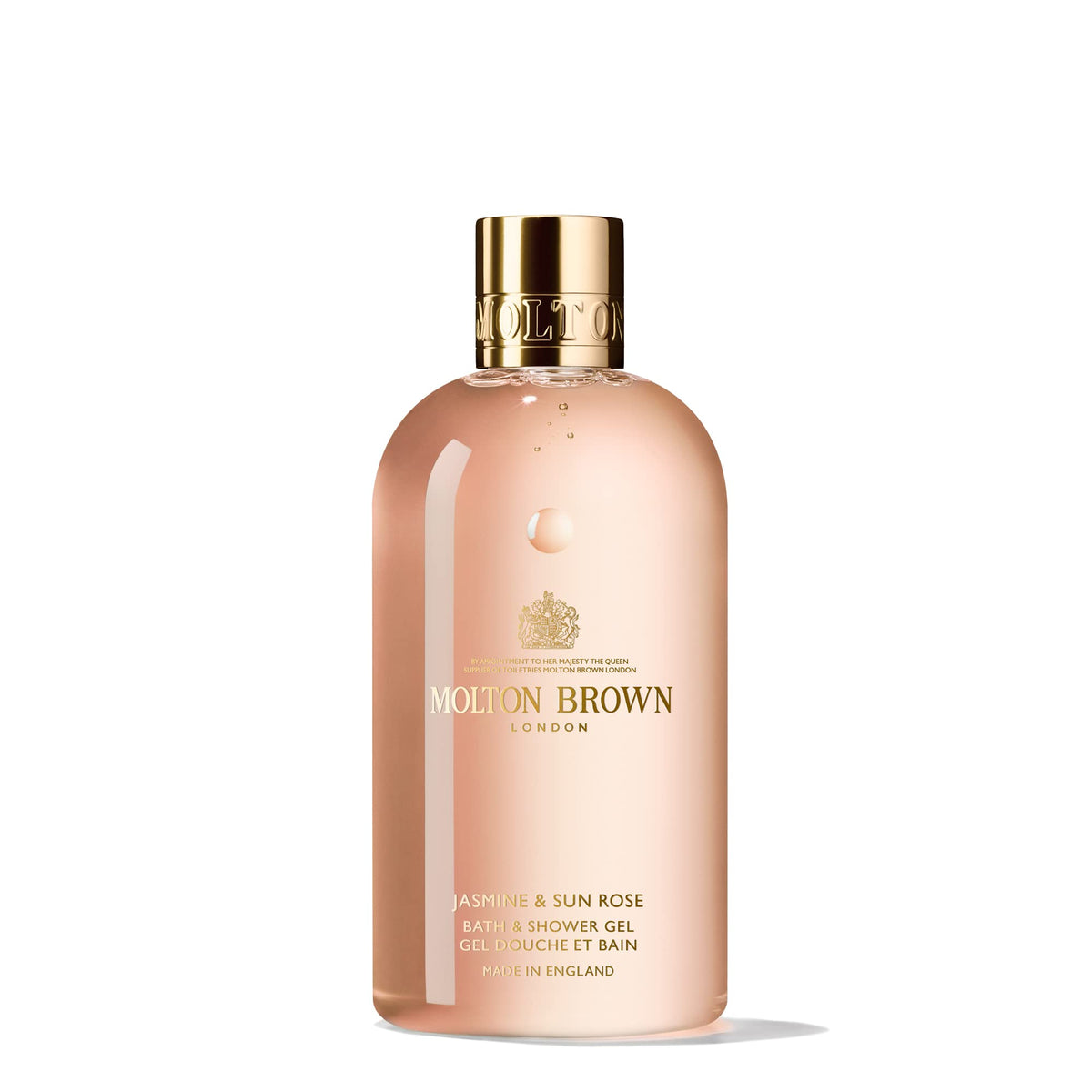 Molton Brown Jasmine And Sun Rose Bath & Shower Gel, 10 Fl Oz - Luxurious Body Cleanser