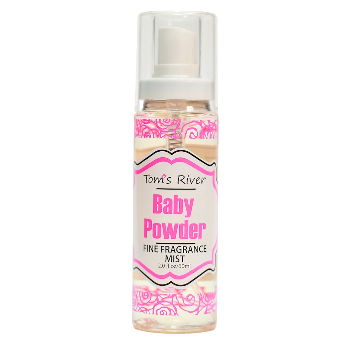 Infinix Baby Powder Scent Fragrance Mist For Men & Women - 2 Oz Clear Spray