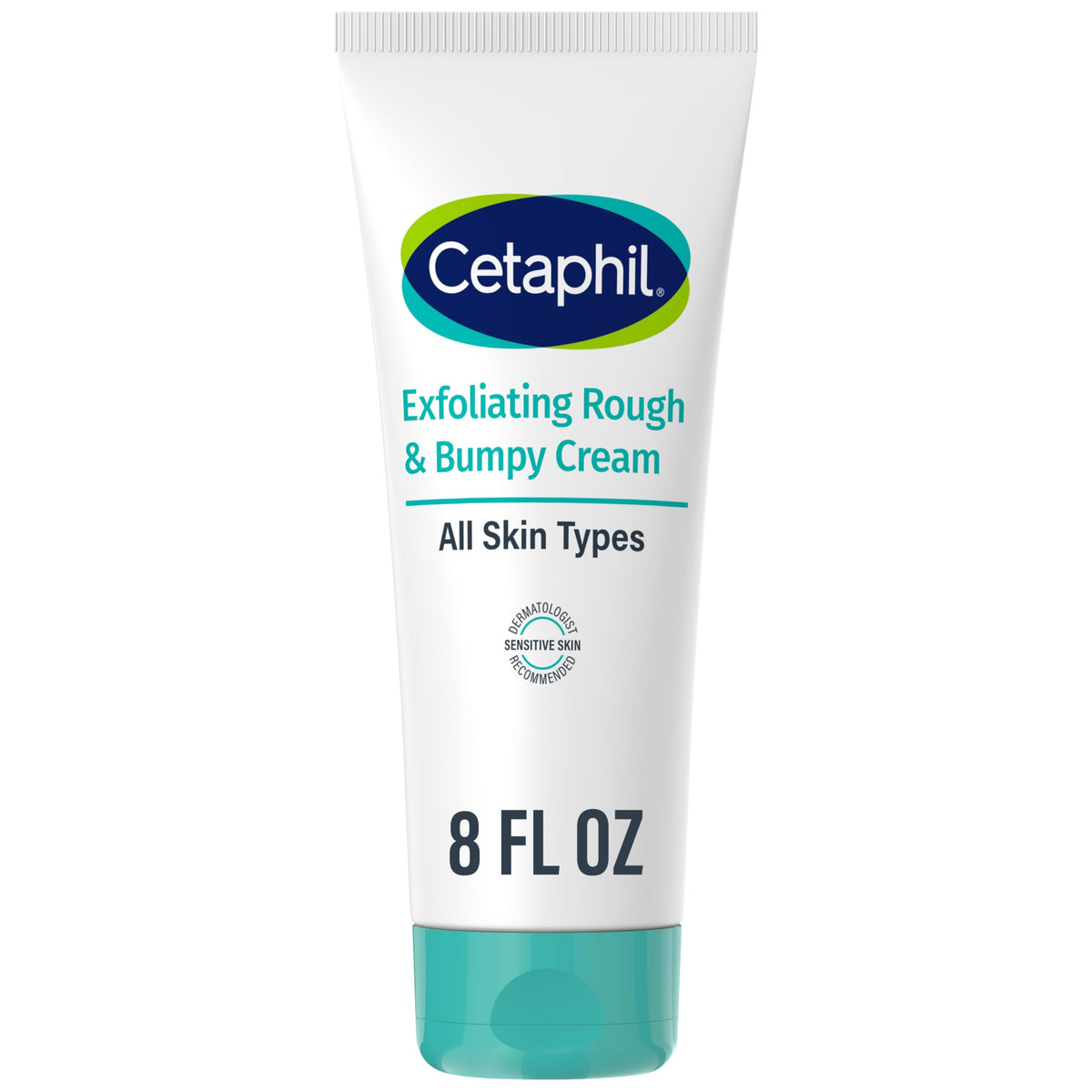 Cetaphil Exfoliating Cream, 8 Oz - Lightweight, 20% Urea, Gently Refines Skin Texture