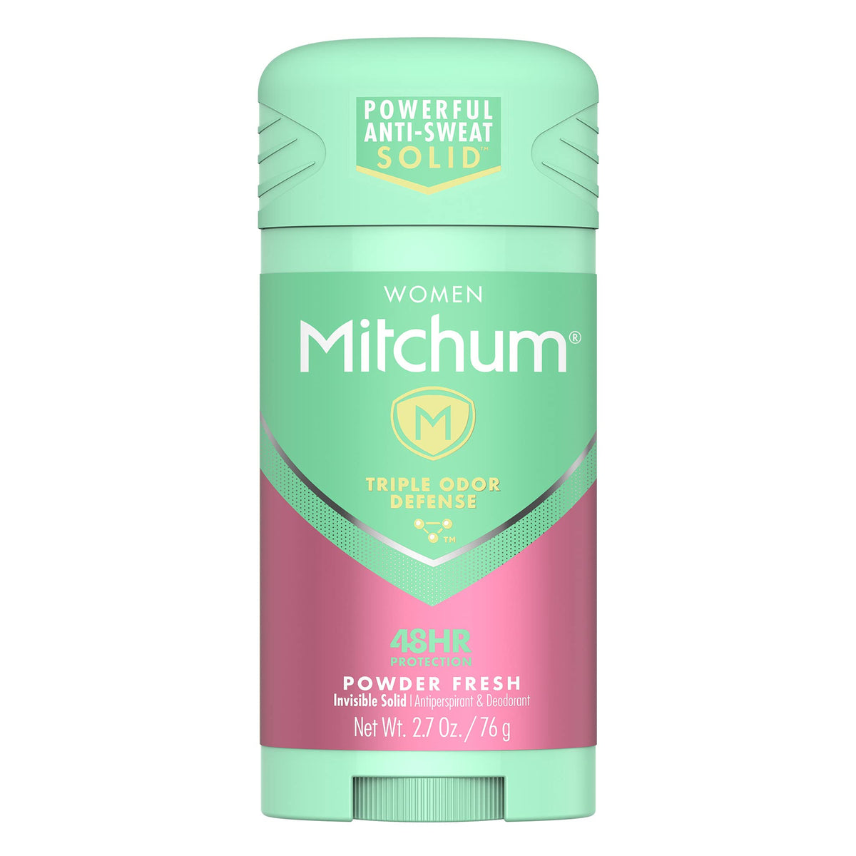 Mitchum Women'S Antiperspirant Deodorant Stick, Powder Fresh, 2.7 Oz, Solid Formula