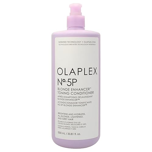 Olaplex Nº.5P Blonde Enhancer Toning Conditioner - 1 Liter For Vibrant, Radiant Hair