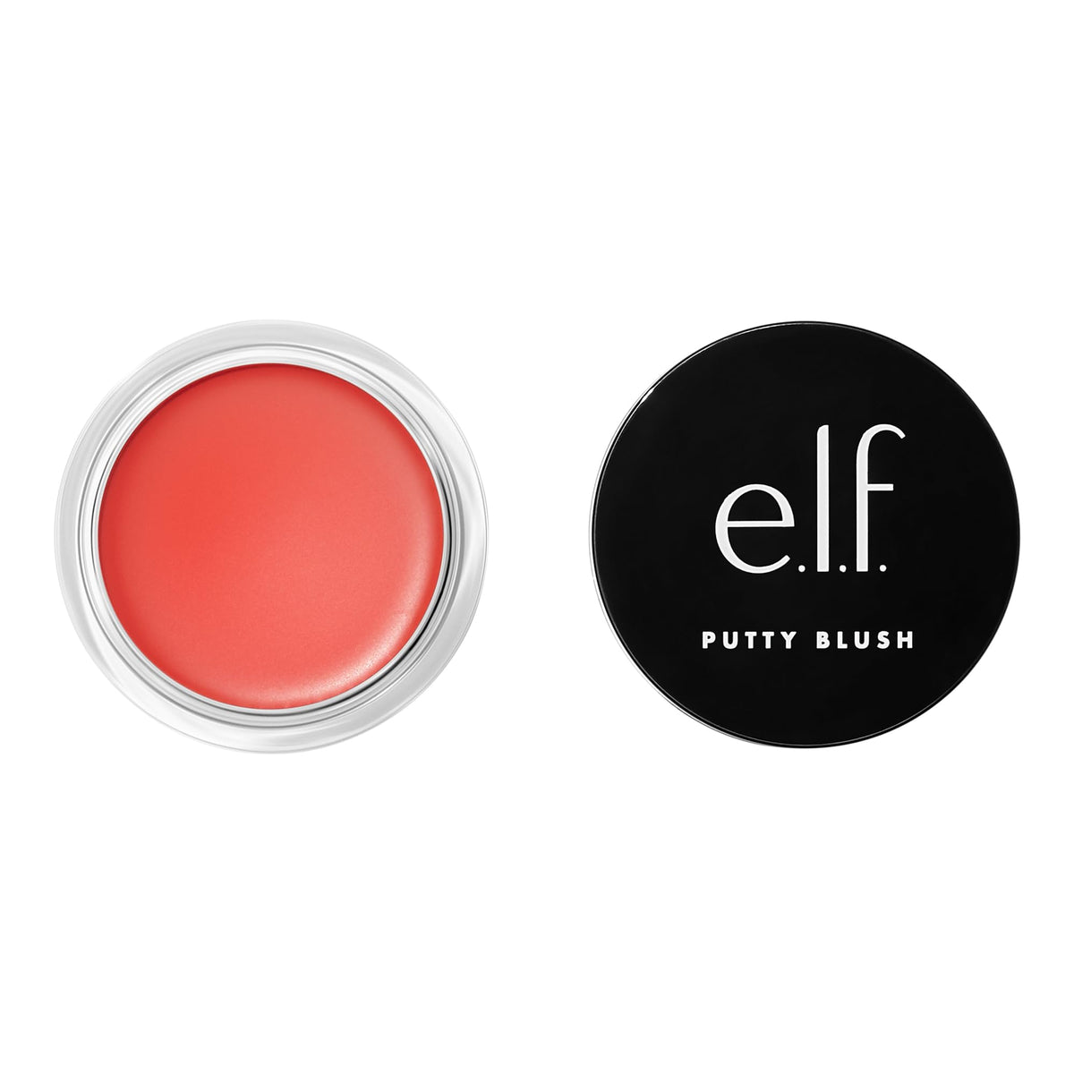 E.L.F. Putty Blush - Creamy High-Pigment Formula, Semi-Matte Finish, Vegan, Fiji, 0