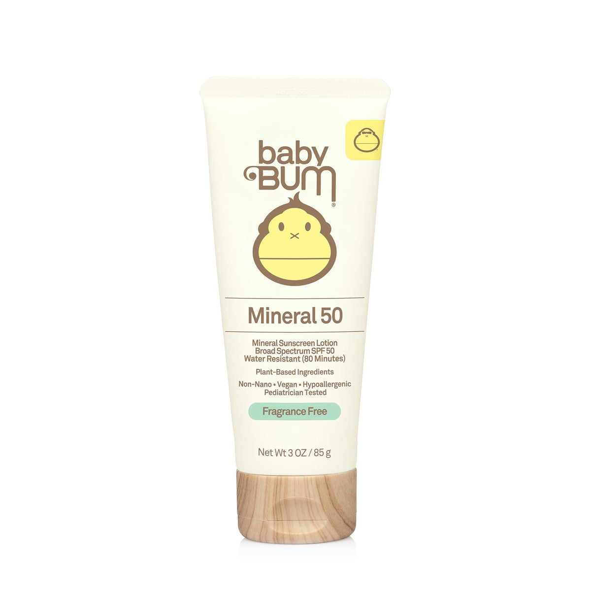 Sun Bum Baby Bum Spf 50 Sunscreen Lotion - Fragrance Free, 3 Fl Oz, Mineral Uva/Uvb Protection