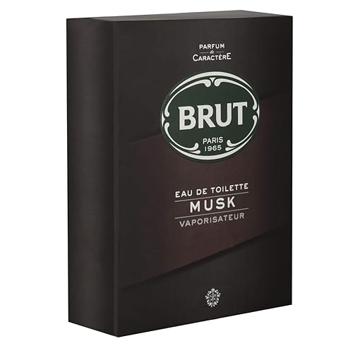 Brut Musk Eau De Toilette Spray for Men, 3.4 Oz - Classic Fragrance for Everyday Wear, Long-lasting Scent