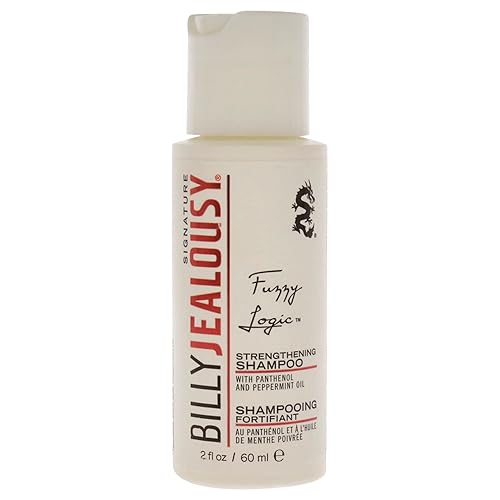 Billy Jealousy Fuzzy Logic Hair Strengthening Shampoo - 8 Fl Oz for Stronger, Healthier Hair