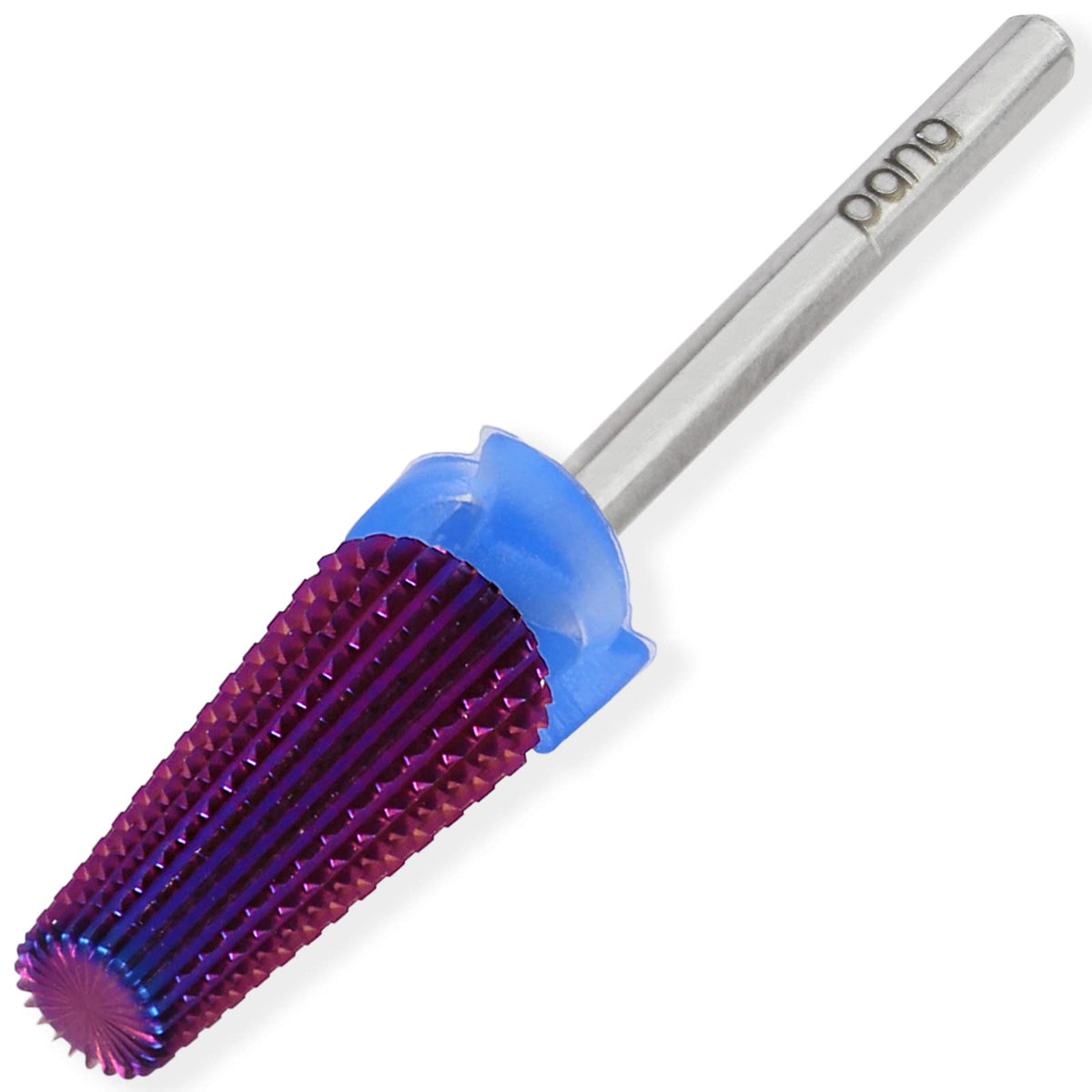 Pana 5-In-1 Nail Carbide Bit, 3/32&quot; Shank, Purple, Triple Coarse, Left/